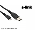 S-link SL-63A Usb to Micro 5pin 1m Kablo