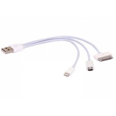 S-link SL-IP52 Usb to iPhone 4/5G+Micro 5pin + Samsung Tablet Çevirici Kablo