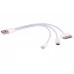 S-link SL-IP52 Usb to iPhone 4/5G+Micro 5pin + Samsung Tablet Çevirici Kablo