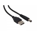 S-link SL-DCM7 Usb M to 5.5*2. DC 1m Çevirici Kablo
