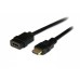 S-link SL-HF6 HDMI M to HDMI F 0.6m 3D,3V Kablo