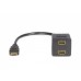 S-link SL-HH70 HDMI M to HDMI 2*F Adaptör