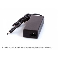 S-link SL-NBA91 19V 4.74A 5.0*3.0 Samsung Notebook Adaptör