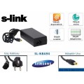S-link SL-NBA94 60w 19V 3.16A 5.5*3.0 Samsung Notebook Standart Adaptör