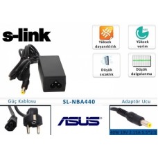 S-link SL-NBA440 40W 19V 2.15A 5.5*2.5 Asus Notebook Standart Adaptör