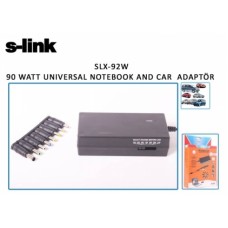 S-link SLX-92W 90W 2 in 1 Notebook Universal Adaptör