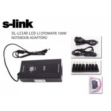 S-link SL-LC140 Lcd Li Otomatik Notebook Universal Adaptör