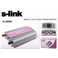 S-link SL-800W 800W Çakmaktan Power Inverter