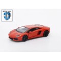 Asonic 25021A Turuncu Lamborghini LP700 Metal Kasa 1/24 Uzaktan Kumandalı Araba