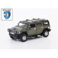 Asonic 25020A Haki Hummer Metal Kasa 1/24 Uzaktan Kumandalı Araba