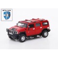 Asonic 25020A Kırmızı Hummer Metal Kasa 1/24 Uzaktan Kumandalı Araba