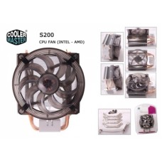 Cooler Master S200 RR-UAH-L9C1-GP İntel/Amd CPU Fan