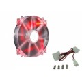 Cooler Master R4-LUS-07AR-GP 200*200*30mm MegaFlow 200 Kırmızı LED Kasa Fanı