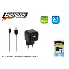 Energizer AC1UEUHMC2 Micro Usb 2100MA Seyahat Şarj Kiti