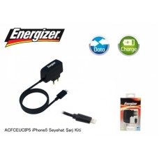 Energizer ACFCEUCIP5 iPhone5 Classic 1000MA Seyahat Şarj Kiti