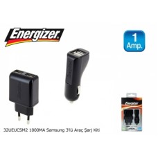 Energizer 32UEUCSM2 1000MA Samsung 3 lü Araç Şarj Kiti
