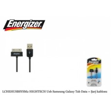 Energizer LCHEHUSBSYSM2 HIGHTECH Usb Samsung Galaxy Tab Data + Şarj kablosu