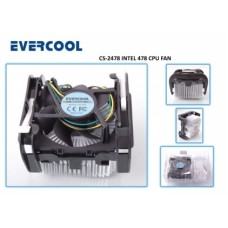Evercool CS-2478 Altı Bakır CPU Fan
