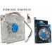 Evercool JT8025H12S 80*80*25mm Işıklı Kasa Fanı