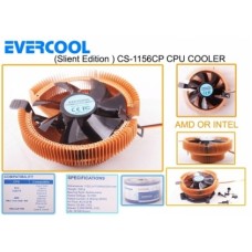 Evercool CS-1156CP Amd AM /939/1156/775 CPU Fan