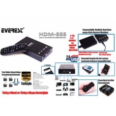 Everest HDM-555 Harici 2.5 Usb 2.0 SATA Full HD 1080P Medya Oynatıcı