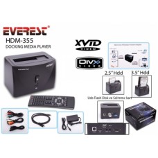 Everest HDM-355 2.5/3.5 SATA Medya Oynatıcı