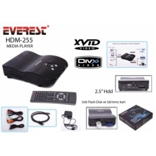 Everest HDM-255 2.5 SATA Medya Oynatıcı