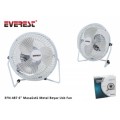 Everest EFN-487 6 Masaüstü Metal Beyaz Usb Fan