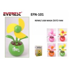 Everest EFN-101 Karışık Renkli Usb Fan