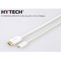 Hytech HY-W240 Micro HDMI M/M 2m Altın Uçlu 24K 1.4 Ver. 3D Kablosu