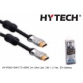 Hytech HY-P560 HDMI TO HDMI 2m Altın Uçlu 24K 1.4 Ver. 3D Kablosu