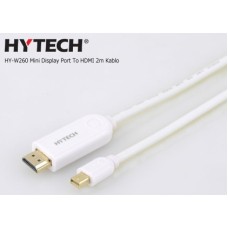 Hytech HY-W260 Mini Display Port To HDMI 2m Kablo