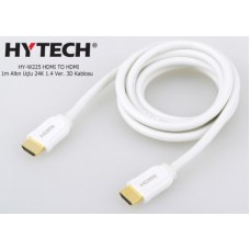 Hytech HY-W225 HDMI TO HDMI 1m Altın Uçlu 24K 1.4 Ver. 3D Kablosu