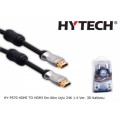 Hytech HY-P570 HDMI TO HDMI 5m Altın Uçlu 24K 1.4 Ver. 3D Kablosu