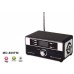 Mikado MD-809FM Siyah Usb+SD+Fm LCD Ekran Müzik Kutusu
