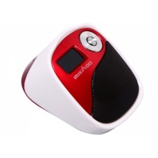 Mikado MD-207 Beyaz/Kırmızı Mikro SD+Fm destekli Mini Speaker