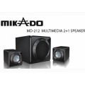 Mikado MD-212 2+1 Multimedia Speaker