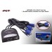 Pct MPC4602 4 Port VGA 2 Port Usb 1.8m M/M Kablolu Otomatik Kvm Siyah Switch