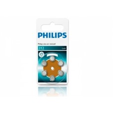 Philips ZA312B6A/10 Minicell Çinko 312 1.4V 6 lı Pil