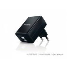 Philips DLP2209/12 2*Usb 1000MA Ev Şarj Adaptör