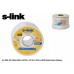 S-link SL-RG6-20 100mt RG6 1.0CCS+ 64*0.12 CCA+6.9OD Gold Anten Kablosu