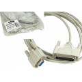 S-link SL-DB925 DB9F TO DB25m 9c+A 28AWG 2m RS232 Kablosu