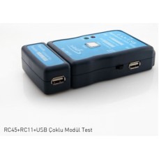 S-link SL-0411 RJ45+RJ11+USB Çoklu Modül Test