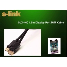 S-link SLX-460 1.5m Display Port M/M Kablo