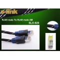 S-link SLX-M920 2m Kılıflı Metal Uçlu Kablo