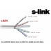 S-link SL-CAT807BK 305m 0.55mm 23 AWG Full Bakır UTP LSZH CAT6 Kablo