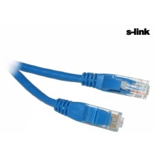 S-link SL-6BL50 5m Bakır Mavi Pac CAT6 Kablo