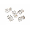 S-link SL-6P4C RJ11 4 lü 100 lük Paket Telefon Jack 