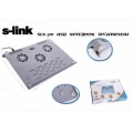 S-link SLX-510 3 Metal Fan Cover Notebook Soğutucu Stand