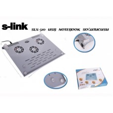 S-link SLX-510 3 Metal Fan Cover Notebook Soğutucu Stand